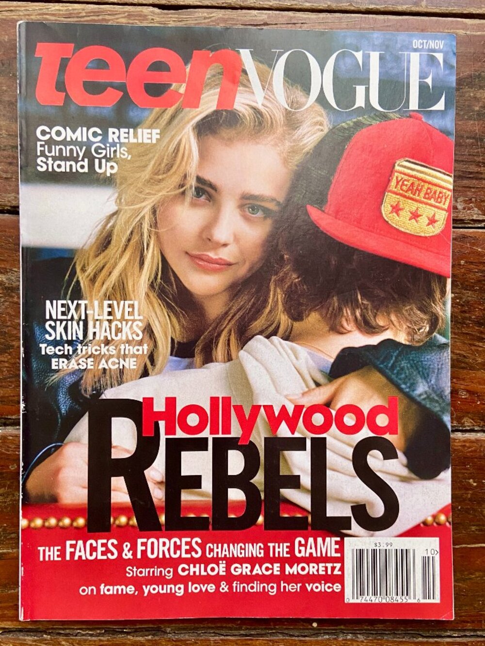Teen Vogue Magazine October/November 2016 Chloe Grace Moretz Hollywood Rebels
